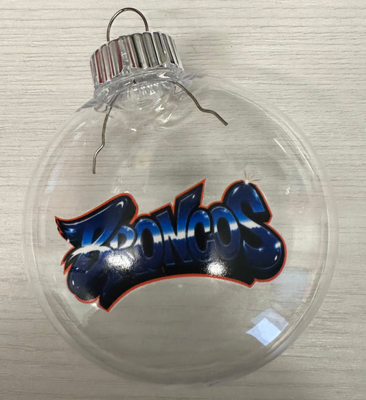 Broncos ornament